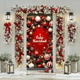 thumbnail image 5 of NWOKYZGH Merry Xmas Door Cover - Christmas Door Decorations Banner for Photography Background, Winter Holiday, Xmas Eve Party Photo Booth Prop, 5 of 6