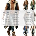 thumbnail image 2 of MexChoioe Mens Long Sherpa Lined Hooded Vest Full Zip Warm Thick Outerwear Fall Winter Casual Vest for Mens, 2 of 4