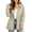 Khaki, variant on Womens Rain Jacket with Hood Softshell Warm Windbreaker Lightweight Drawstring Trench Raincoat Travel Outdoor Jackets with Pockets Dark Blue L