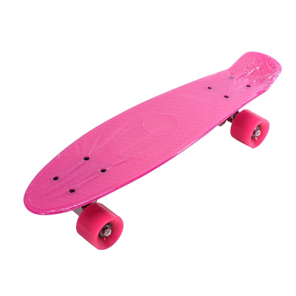 Ban Permanent Koopje ChromeWheels 22" Penny Board Cruiser Skateboard - Red - Walmart.com