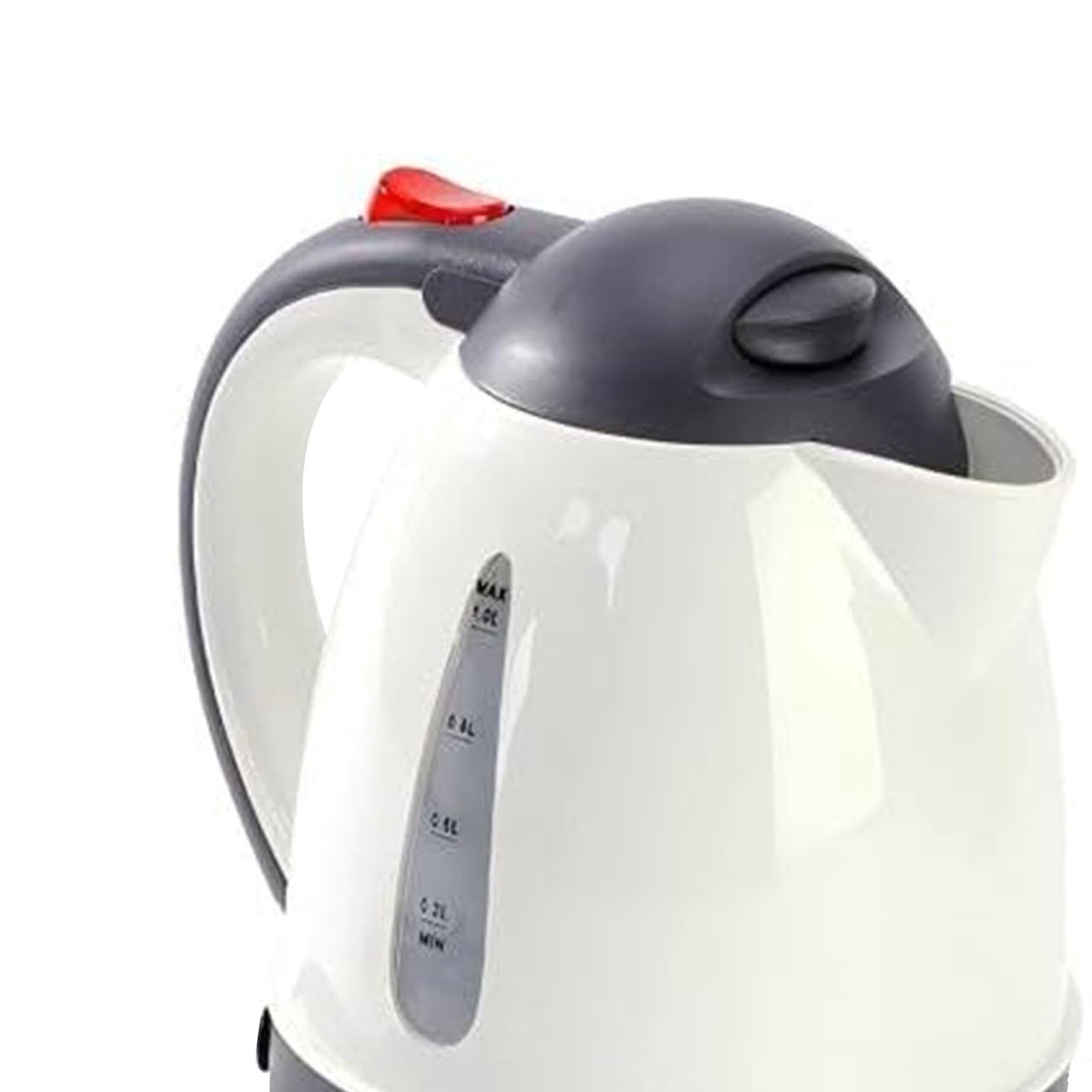 Kettle 250W Portable Car Electric Kettle Truck Heated Water Tea Coffee Kettle Auto Shut Off for Road Trip 1000ml Beige