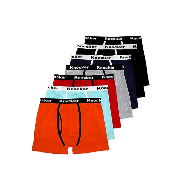 6 pieces Men's Cotton Boxer Briefs Underwear S-3XL (LARGE)