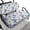 Sea Turtle & Floral Pattern, variant on Pzuqiu Duck Silhouette Camo Golf Cart Seat Covers Set - Breathable Stretch-Fit Protectors | Compatible with EZGO, Club Car & Yamaha | All-Weather