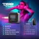 thumbnail image 2 of Transmisor receptor Bluetooth 5.0 DS18 BTR2D 12h de uso, 2 of 8