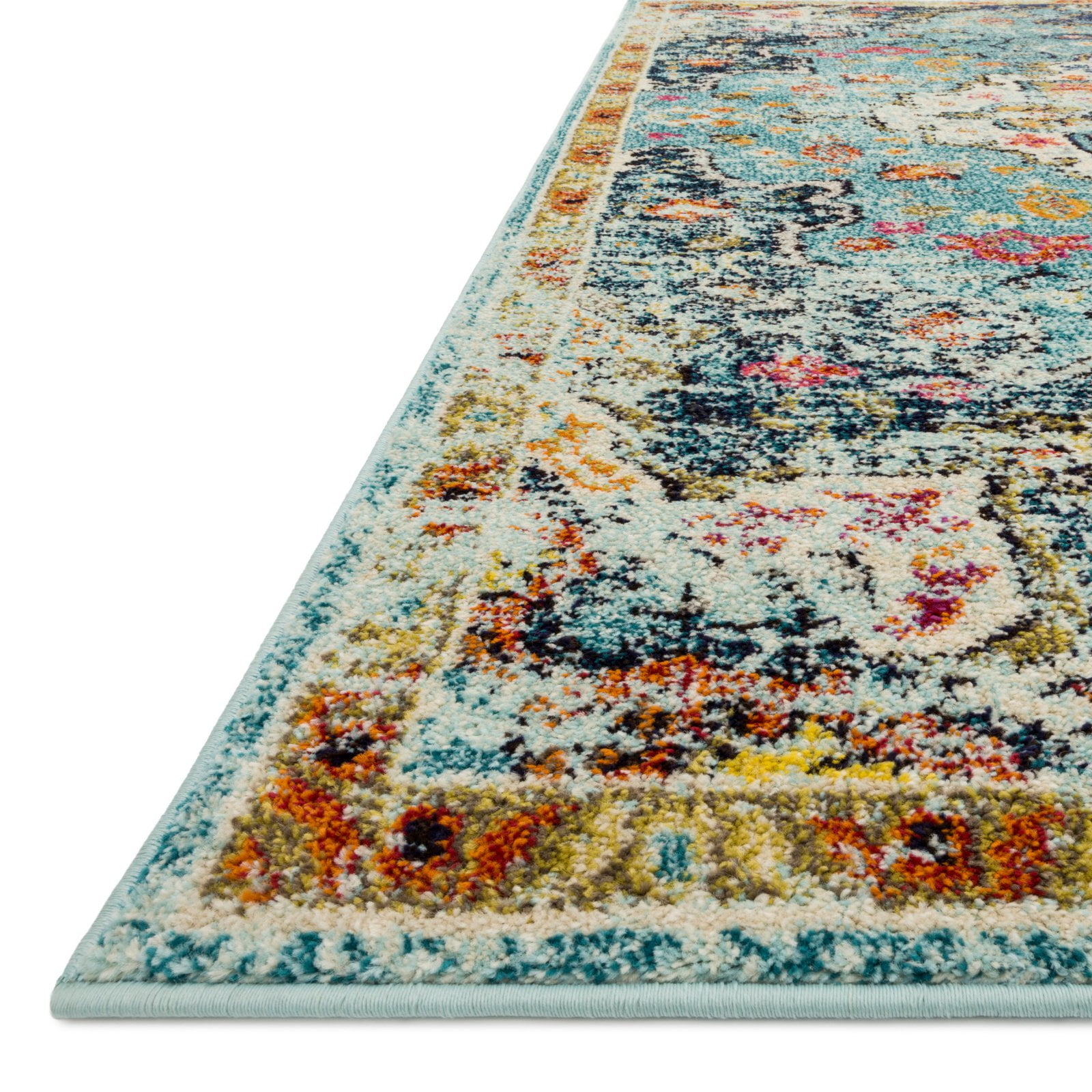 Loloi II Nadia Abstract Blue / Midnight Area Rug