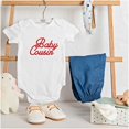 thumbnail image 3 of Baby Cousin in the Oven Cute Family Romper Boys or Girls Infant Baby Brisco Brands NB, 3 of 6
