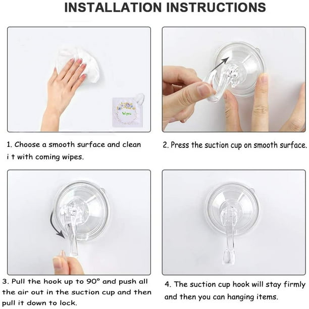 Heavy duty suction 2024 cups for windows