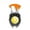 Orange, variant on COB Keychain Work Light, Flashlight with 7 Light Modes, Rechargeable LED Keychain Light for Camping, Repair, Emergency