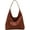 Brown, variant on Kukuzhu Women's Hobo Bag PU Leather Shoulder Bag Large Handbag Totes Versatile Purse Top Handle Bag Commuting