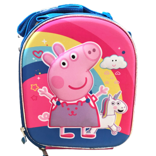 peppa pig school bag and lunch box