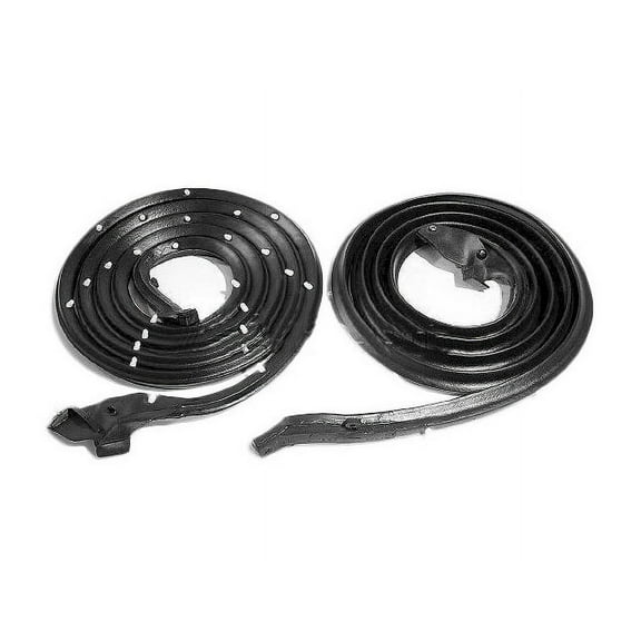 Door Seal 2 Piece Set - Compatible with 1959 - 1960 Chevy Impala