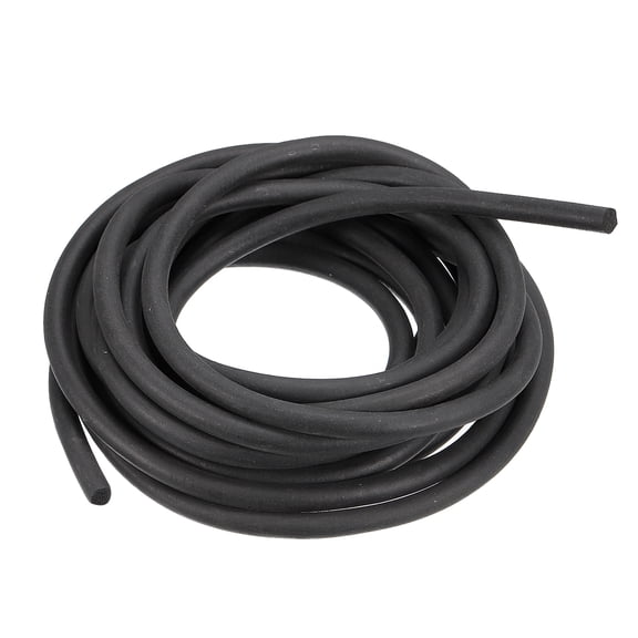 Uxcell Sealing Strip, Solid Round Sponge Rubber Weather Strip 11.48Ft x 0.19''W