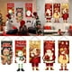 thumbnail image 4 of Bandera colgante de Feliz Navidad, decoraciones navideñas para la puerta del hogar, adornos navideños, regalos de Navidad, decoración de Año Nuevo 2023, 4 of 4