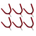 thumbnail image 1 of Juego De Ganchos Atornillables En Forma De Y De 6 Uds., Kit De Ganchos Domésticos Montados En La Pared Con Capacidad De Carga De 80 Libras Para Herramienta De Jardín De Bicicletas De Dormitorio Yuarrent TO005316-01, 1 of 7