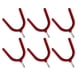 thumbnail image 1 of sweethay 6pcs Y-shaped Screw-in Hook Set Wall-mounted Household Hook Kit with 80 Pounds Load-bearing Capacity for Bedroom Garden Tool Herramientas y ferretería  6 piezas sweethay TO005316-01, 1 of 8