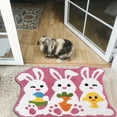thumbnail image 4 of Hearth & Gear Easter Rabbit Bunny Eggshell Shaped Bunny Rug 31 Furry Blankets And Throws Rice Blanket Throw Couch Throw Area Rug under 50 Fluffiest Blanket in The World Blanket Classroom Area Rug, 4 of 6