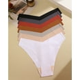 thumbnail image 4 of IF YOU Seamless Underwear for women No Show Stretch Bikini Panties Soft Silky Invisible Cheeky Panty XS-XL 7 Pack, 4 of 4