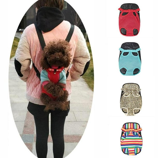 Dog Mesh Carriers Bag Adjustable Dog Carrier Backpacks Outdoor Outdoor  Travel Backpack Portable Pet Dog Carrier Backpacks for Dogs Cats 