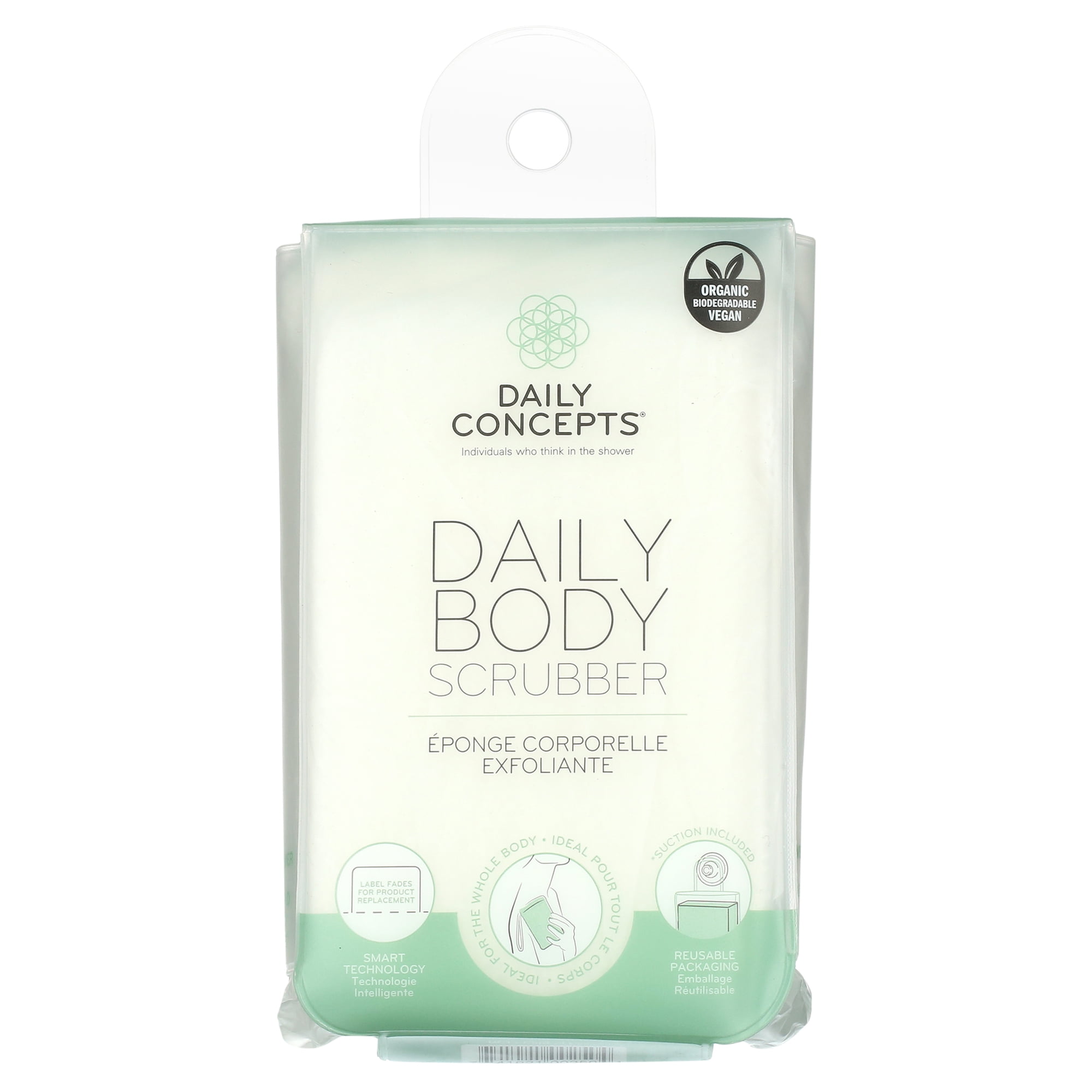 Daily Concepts Gentle Body Scrubber for All Skin Types