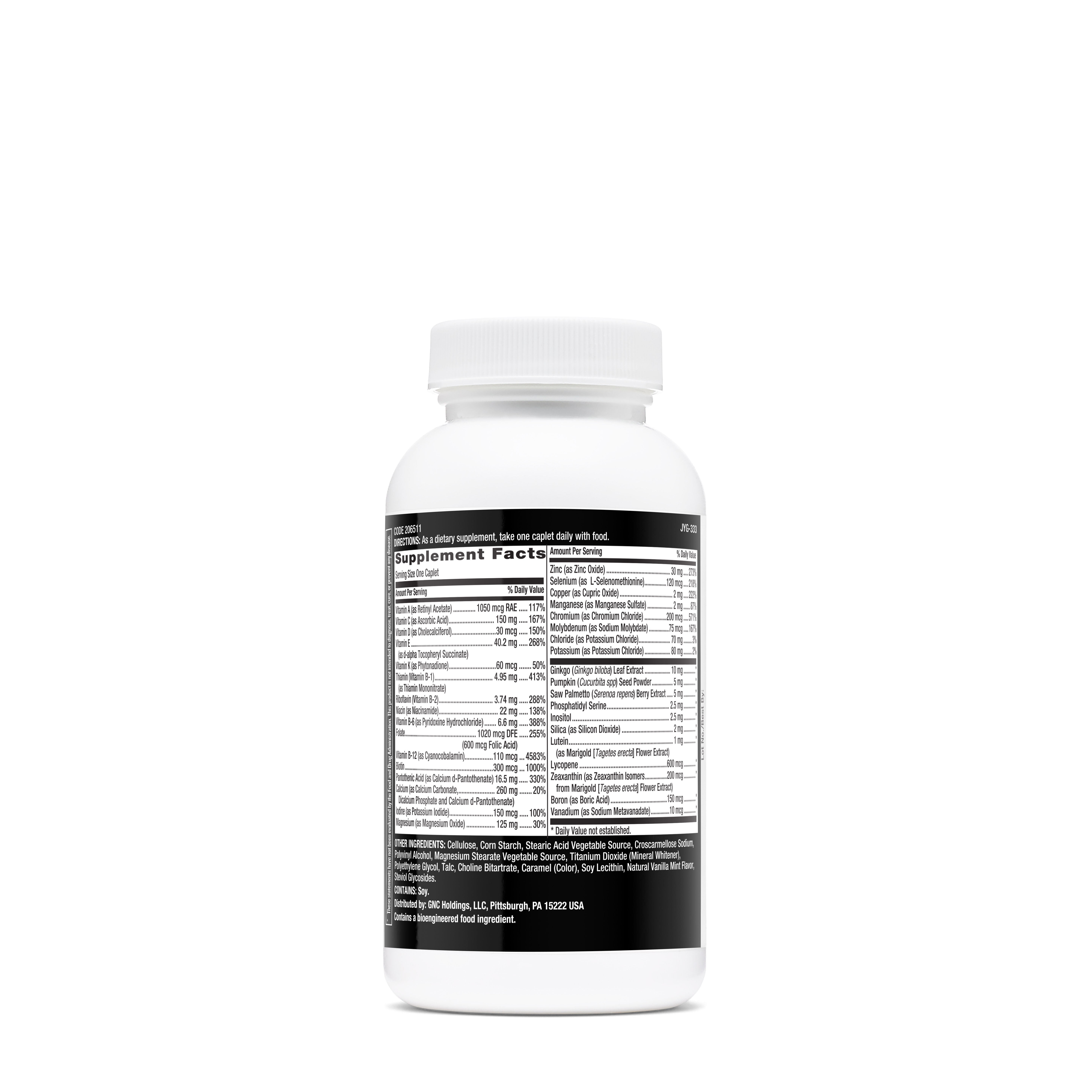 (2 pack) GNC Mega Men 50 Plus Multivitamin | Antioxidants | Heart Health | Prostate and Circulatory Support | 1 Daily