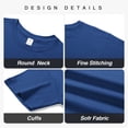thumbnail image 3 of SPEEDRUN Men's and Big Men's Crewneck Tee with Short Sleeves, Moisture-Wicking Cotton T-Shirts, Sizes S-3XL, 3 of 7