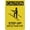 Warning Sign 2, variant on Caution Testing In Progress Wear Eye Ear Protection Funny Vintage Tin Sign 8"x12" - Wall Art Decor Iron Poster for Home Farmhouse Bar Cafe Yard, Indoor Outdoor Testing Sign