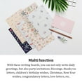 thumbnail image 2 of Envelope Kawaii Writing Stationery Paper Letter Papers Lightweight Transparent Sealed Label Flower/Animal Envelopes Theme Party Type1, 2 of 9