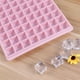 thumbnail image 2 of Mini moldes para hielo, bandeja para cubitos de hielo con 96 cubitos de diamantes (color aleatorio), 2 of 7