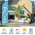 thumbnail image 7 of QSUM Water Feather Flag with Flag Pole Kit and Ground Spike, 8.2FT Water Windless Flag Banner Sign Business for Outdoor Advertising Sign Decoration Display, 7 of 7