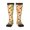 3 Black, variant on Herb Of Burger Print Long Socks,Novelty Design Socks Gift for Men and Women,Crew Socks,Calf Socks