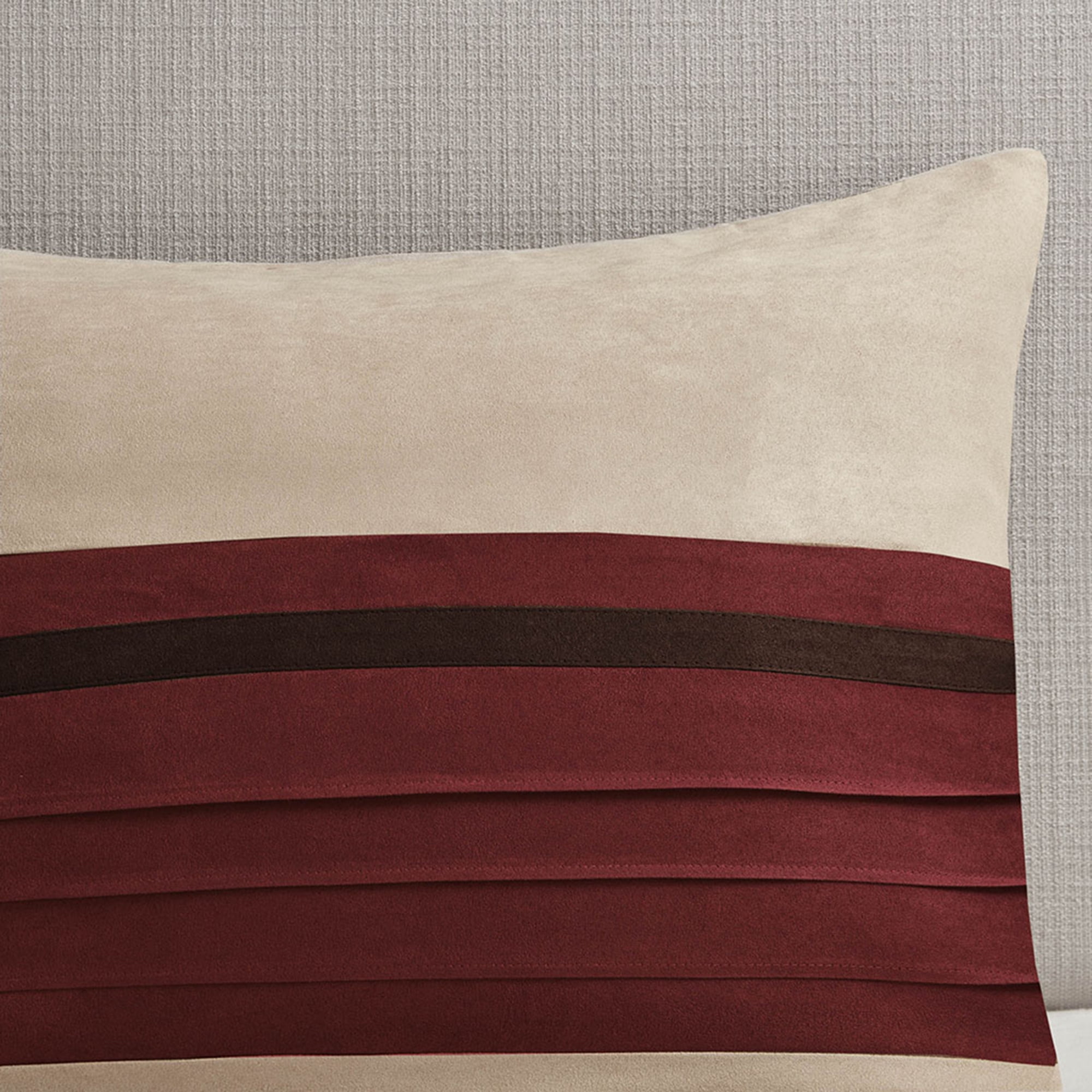 Madison Park Palmer King 7 Piece Faux Suede Comforter Set in Red