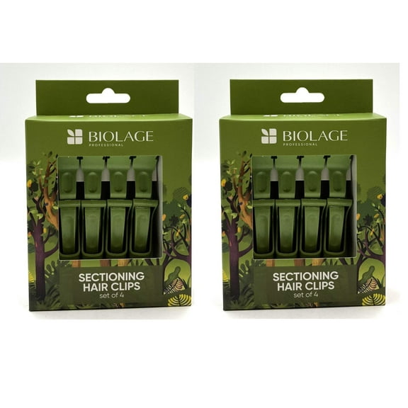 Biolage Sectioning Hair Clips - Set of 4 (2 pack)