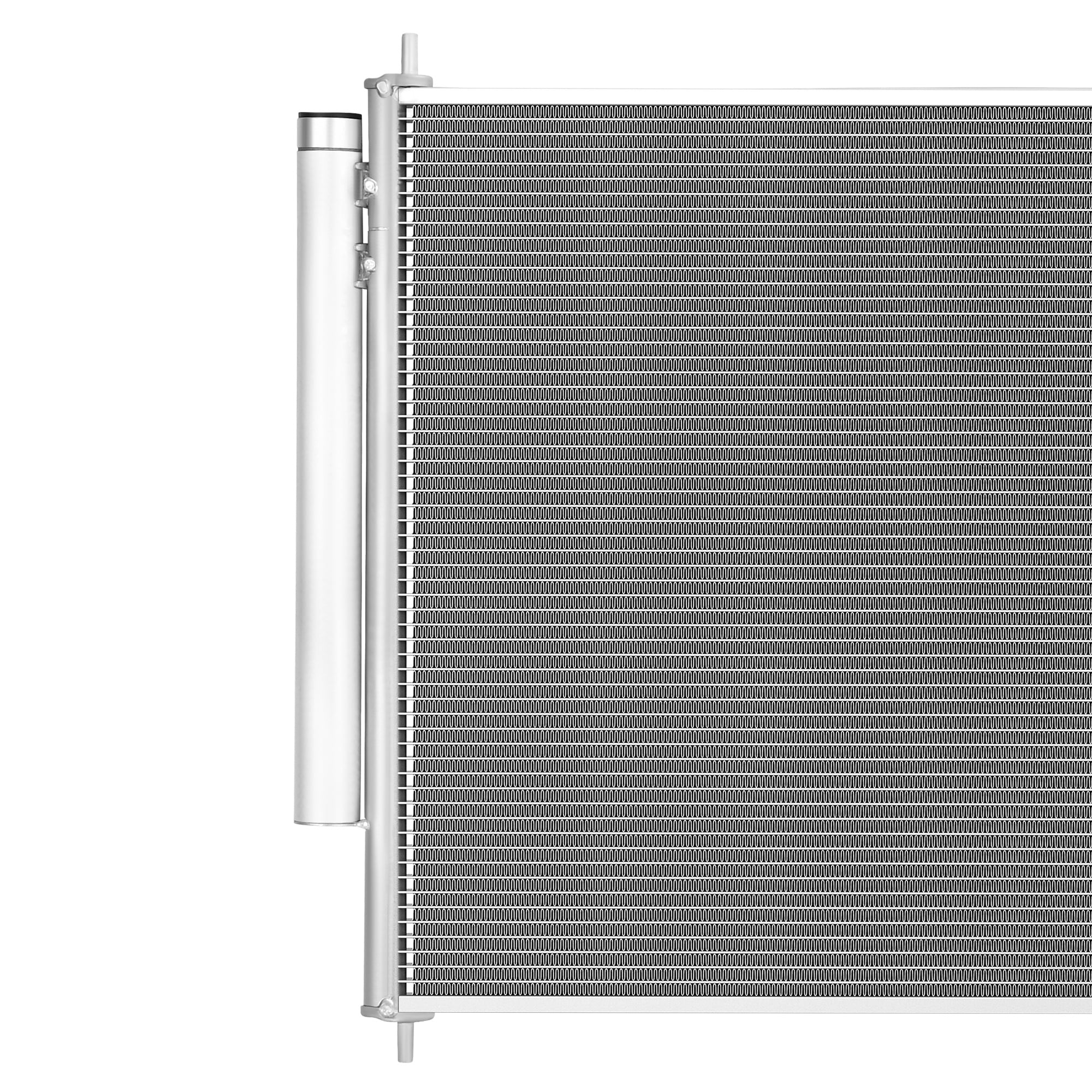LEDKINGDOMUS AutoPart Premium AC Condenser 80110SZAA01 for 2009-2015 Honda Pilot EX EX-L LX SE Touring 3.5L V6, Direct Fit Aluminum Replacement, Leak Tested