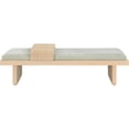 thumbnail image 4 of Meridian Furniture Arlington Mint Green Chenille Fabric Bench, 4 of 17