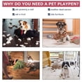 thumbnail image 6 of YRLLENSDAN,Dog Crates for medium Dogs,medium Dog Kennel Indoor,Collapsible Dog Crate,Crates for Dogs Indoor,Wire Dog Crates,36 Inch,Pink, 6 of 7