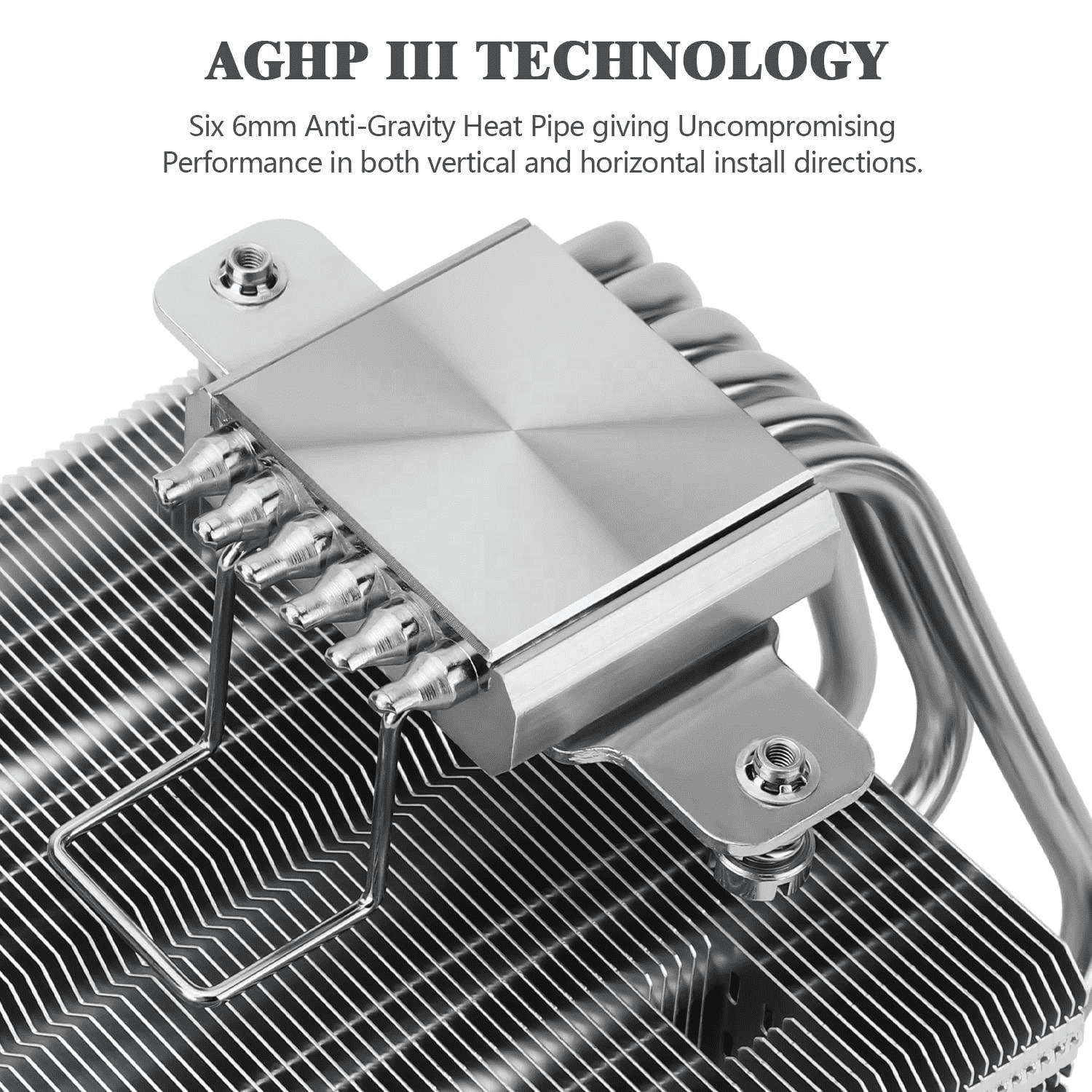 Thermalright SI-100 CPU Air Cooler TL-E12 PWM Quiet Fan AGHP 3.0 Technology Computer Case