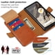 thumbnail image 3 of Funda para Google Pixel Fold KEZiHOME Cartera RFID Marrón, 3 of 6