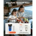 thumbnail image 2 of RV Water Filter System, 10-Inch Universal Water Filter for Clean Water, Reduces Sediment, Chlorine, Bad Taste & Odor, Compatible with RV, Camper, Travel Trailer, Boat, Marine, 2 of 6