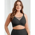 thumbnail image 2 of DEMOTIME Womens Bras No Underwire Soft Light Support Bras Seamless Everyday Bras Black 2XL, 2 of 7