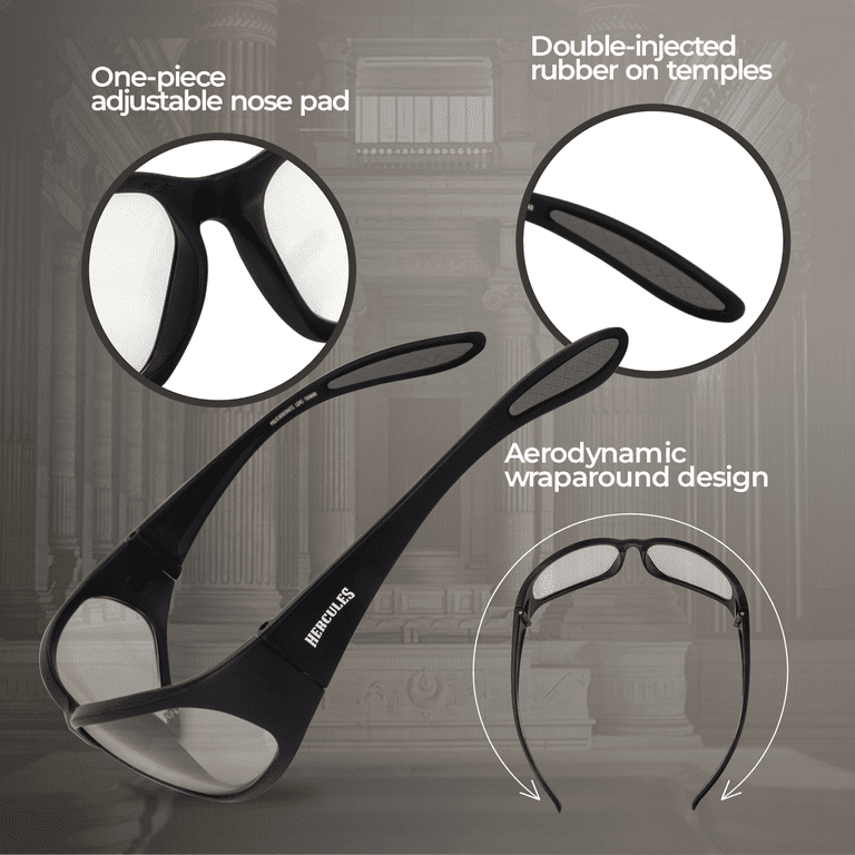 Transition Hercules 24 Safety Glasses With Clear Photo Chromic
