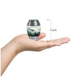 thumbnail image 3 of Misty Mountain Forest Urns For Burial, Small Urn For Ashes - Adult Urns For Human Ashes - Cremation Urns For Adult Ashes Women - Decorative Urns - Funeral Urns For Human Ashes Adult (3inch), 3 of 5