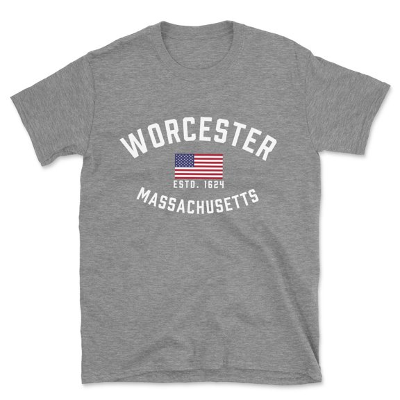 Worcester Massachusetts Patriot Men's Cotton T-Shirt