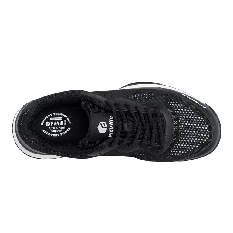 FitVille Wide Pickleball Shoes for Men Tennis Shoes Athletic  display picture 2