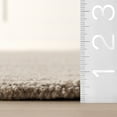 thumbnail image 2 of nuLOOM Elira Solid Bordered Area Rug, 6' x 9', Elira Mauve, 2 of 8
