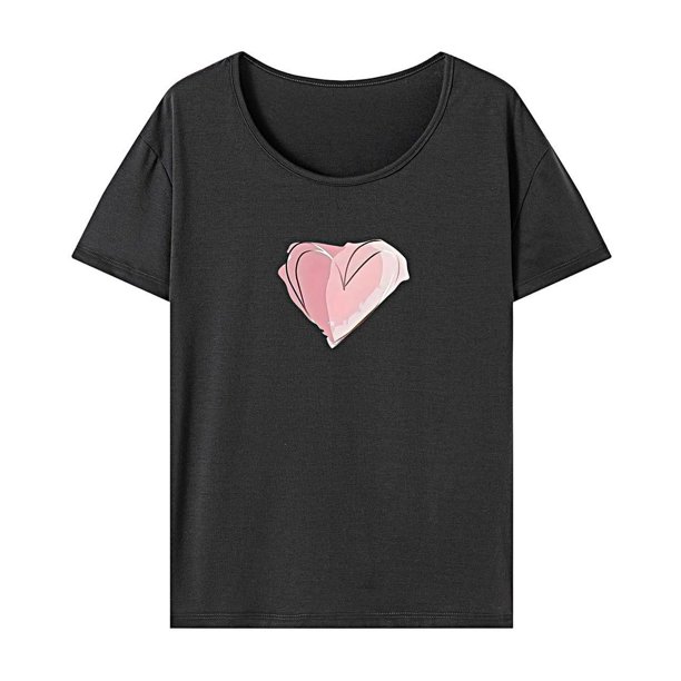 Camiseta para mujer, disfraz de verano, ropa deportiva suave, camiseta básica para viaje y vacaciones S