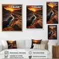 thumbnail image 4 of Designart "Badlands of Alberta, Canada I" Canada Floater Framed Canvas Print, 4 of 7