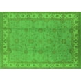 thumbnail image 1 of Ahgly Company Indoor Rectangle Oriental Green Traditional Area Rugs, 5' x 7', 1 of 4