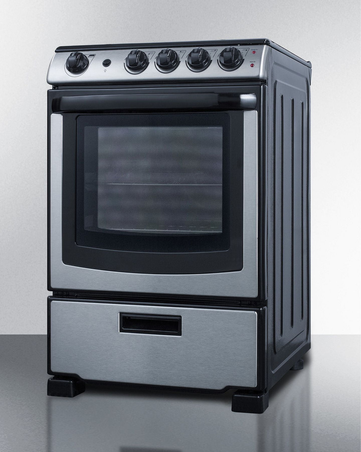 24" Wide Electric Smooth-Top Range