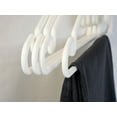 thumbnail image 3 of Lynx Stay-Put Non-Slip Plastic Clothes Hangers, 6 Count, 3 of 6