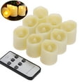 thumbnail image 1 of Mistaha LEDs Electronic Candle Light Kit Set Flameless Design Tea Lamp 9 PCS with Remote, 1 of 8